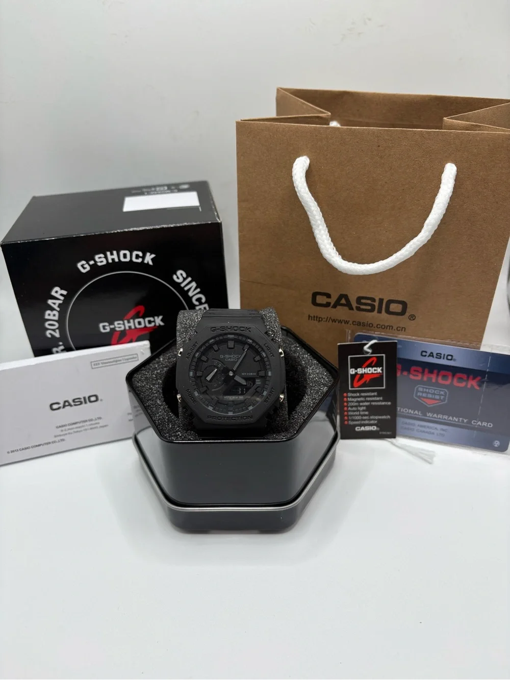 Casio G-Shock Men's Black Rugged Sport Watch